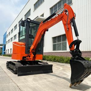 キリン工場カスタム農業用クローラーミニショベル、3.5トンヤンマーEPAディーゼルエンジンとキャブエアコン搭載 - Product Image 5