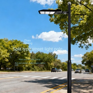 Y.D LIGHTING Postes <span class=keywords><strong>de</strong></span> Luz Solares Tipo Dividido - Los Más Vendidos Transfronterizos Venta Directa <span class=keywords><strong>de</strong></span> Fábrica; Postes <span class=keywords><strong>de</strong></span> Acero Galvanizado Hilado en Diversos Tamaños - Product Image 2