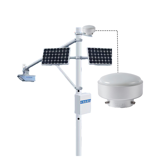 Microwave Radar High-Precision Interference-Resistant Rainwater Sensor Meteorological Miniature  Rain Gauge