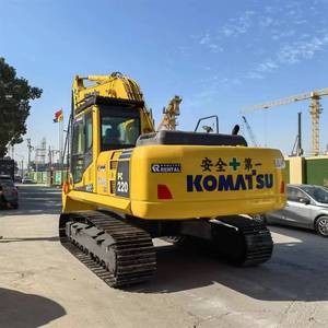Excavadora de Orugas Komatsu PC220 de Segunda Mano Original de Japón en Buen Estado, Precio Económico, Excavadora Komatsu PC220 Usada - Product Image 6
