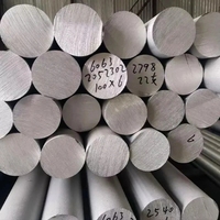 Barre ronde en alliage d'aluminium de haute qualité 5052 5083 6061 3003 2024 T351, anodisée, extrudée, pliable