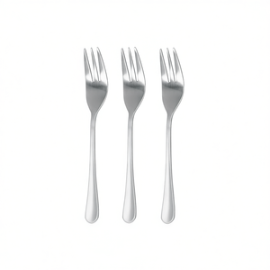 Metaltex Kuchengabel 3er <b>Set</b> Stainless Steel <b>Dinner</b> Forks For Kitchen Use - Product Image 2