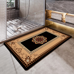 Boho dân tộc Diatomite Mat thấm có thể giặt nhanh chóng-khô không trượt sàn thảm cho phòng tắm lối vào - Product Image 3