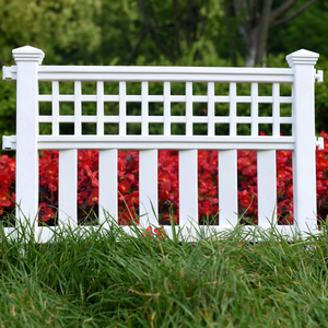 <span class=keywords><strong>Petit</strong></span> panneau de clôture de jardin en <span class=keywords><strong>plastique</strong></span> de style européen, décoration de bord de pelouse, clôture de <span class=keywords><strong>piquet</strong></span> en <span class=keywords><strong>plastique</strong></span>, vente en gros - Product Image 2