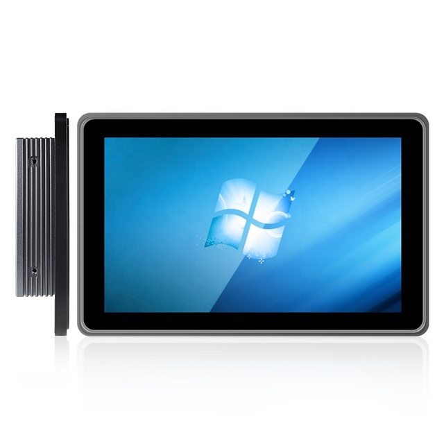 Usingwin RS232 RS485 Mini Industrial Pc 10.1"J1900 CPU RAM 4GB Black Adapter Usb Panel Mount Fanless Aluminium Used Pc 8GB