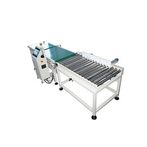 Custom Check Weigt Controller Conveyor Checkweigher <b>Machine</b> with Pusher for 5kg 6kg Boxes - Product Image 2