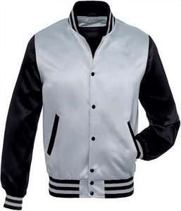 Blouson universitaire oversize streetwear pour homme, motif camouflage Bulls, coupe moderne, fermeture éclair verticale, technique brodée, pour le printemps - Product Image 5