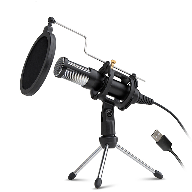 Wireless Lavalier Microphone Studio Gaming Live Show Type-C PC Mic Mini Wearable Lapel Clip Mic