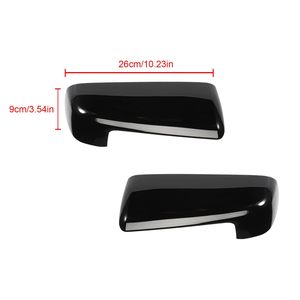 ชุดเปลี่ยนฝาครอบกระจกมองหลัง Chevrolet Silverado ปี 2019-2022 รุ่น 84612941 สีดำ Piano Black วัสดุ ABS ครบชุด - Product Image 1