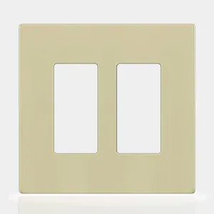 BS18032 Luxury decorative lighted screwless wall plates lighet wall socket wallplate led wall plate cover