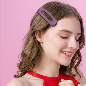 Ins populaire pince à cheveux <span class=keywords><strong>banane</strong></span> sans pli pince à cheveux mate de maquillage pour femmes - Product Image 3