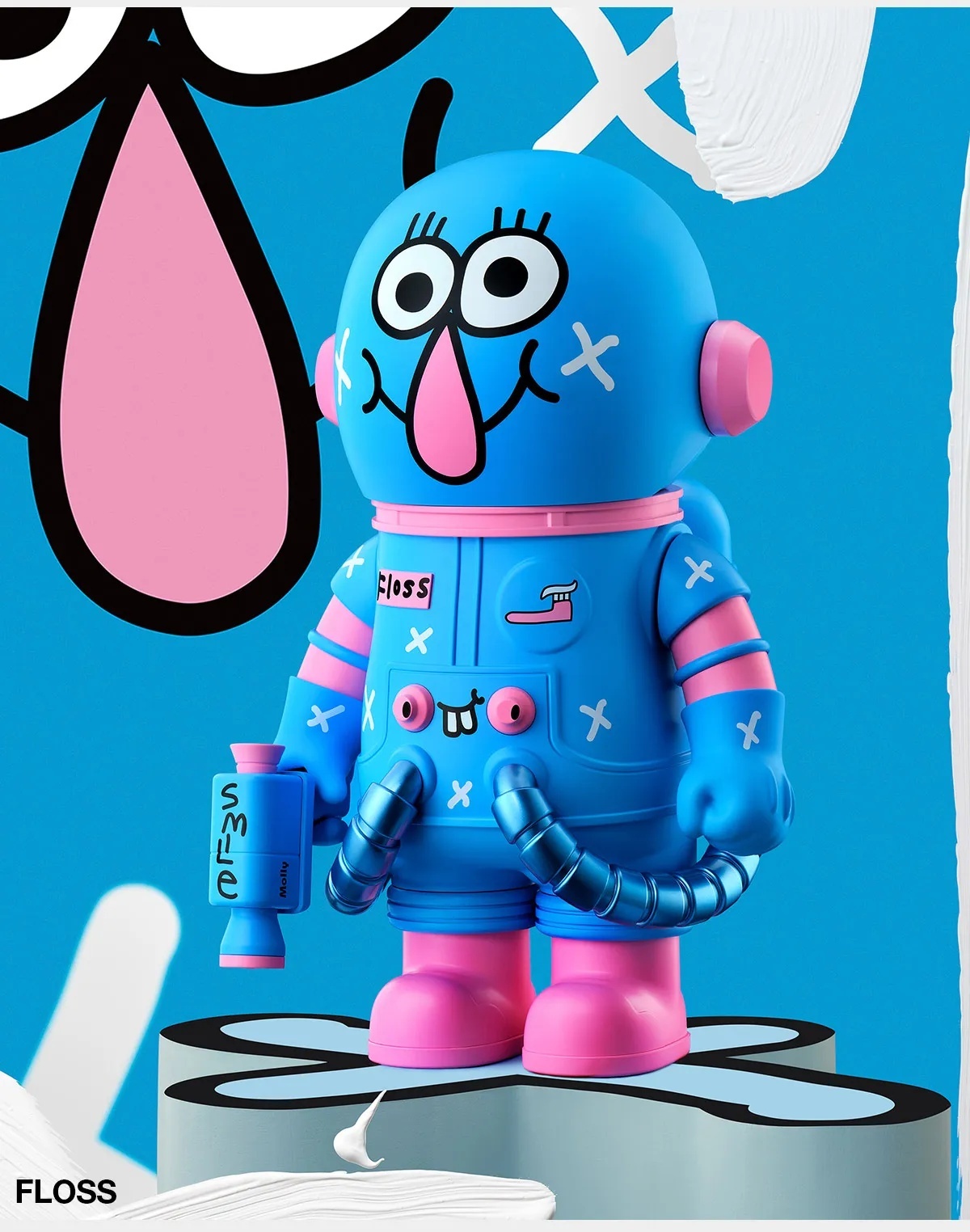 POPMART SPACE MOLLY 400% JON BURGERMAN - Mystery Blind Box
