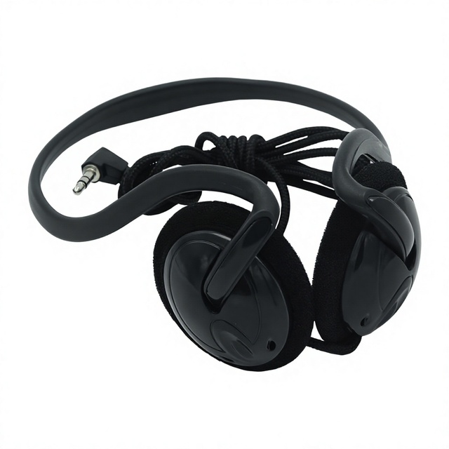 Opptel 3.5mm Wired Gaming Headset On-ear Sports Headphones Ear-hook