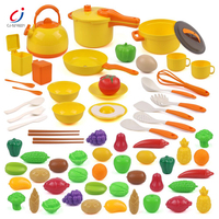 Jouet de cuisine pour enfants Chengji, modèle d'aliments, jouets interactifs de simulation, éducation cognitive, jeu d'imitation, ensemble d'ustensiles de cuisine pour enfants