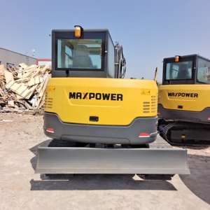 Nouvelle pelle MAXPOWER ME60 de bonne qualité Mini machine de terrassement de 6 tonnes avec moteur de pompe à engrenages Yanmar - Product Image 5