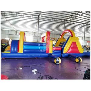 Venta al por mayor directa <span class=keywords><strong>de</strong></span> fábrica: <span class=keywords><strong>Mini</strong></span> pista <span class=keywords><strong>de</strong></span> obstáculos inflable comercial para uso en seco y húmedo con tobogán y <span class=keywords><strong>piscina</strong></span>, ideal para diversión. - Product Image 2
