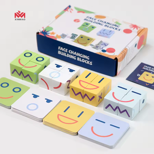 <span class=keywords><strong>2025</strong></span> Mới Bằng Gỗ Khuôn Mặt Thay Đổi Cube Trò Chơi Biểu Biểu Khối Xây Dựng Câu Đố Giáo Dục Câu Đố Đồ Chơi Hội Đồng Quản Trị Trò Chơi Cho Trẻ Em Chàng Trai Cô Gái - Product Image 1