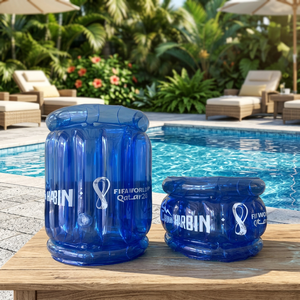 Seau à bière gonflable tendance en PVC, 100 % personnalisable, écologique, pour refroidir les boissons lors d'événements sportifs - Product Image 4