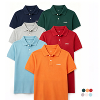 Chemises polo unisexes vierges 180 g/m², impression par sublimation thermique, évacuation de l'humidité, poids lourd, grandes tailles, tailles européennes et américaines