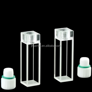Kuvet Kuarsa UV Fluoresen Transparansi Tinggi yang Disesuaikan Digunakan untuk Sel Mikrokuarsa dalam Spektrofotometer Laboratorium - Product Image 2