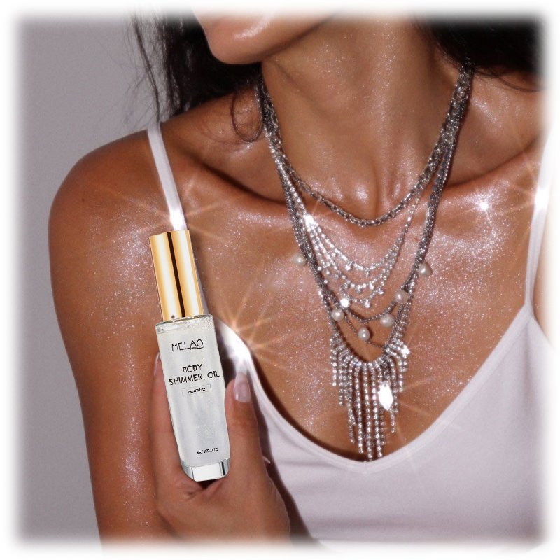 Органическая веганская жидкость, подсветка, макияж, сияющий мерцающий спрей для тела и лица