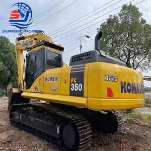 รถขุดตีนตะขาบ Komatsu PC350 มือสองจากญี่ปุ่น รุ่นปี 2020 น้ำหนัก 35 ตัน พร้อมเครื่องยนต์ 180 กิโลวัตต์ และความจุบุ้งกี๋ 1.4 ลูกบาศก์เมตร - Product Image 2