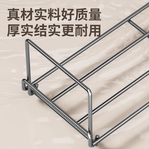 Jinxian Bathroom Shelf Wall Mounted Storage Rack Rectangular Durable Basin Organizer For Sink <b>Cabinet</b> - Product Image 2