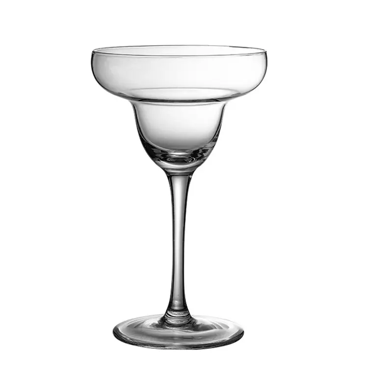 Duidelijke Unieke Coupe Glazen Bekers Voor Martini Cocktail Margarita Voor Bar Bruiloft Koffiesap Bier Martini Glas