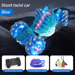 Dwi Dowellin RC <span class=keywords><strong>voiture</strong></span> cascadeuse à commande gestuelle <span class=keywords><strong>avec</strong></span> lumière et musique, rotation à 360, jouets de <span class=keywords><strong>voiture</strong></span> télécommandés de 2.4Ghz et contrôlés à <span class=keywords><strong>la</strong></span> <span class=keywords><strong>main</strong></span> - Product Image 2