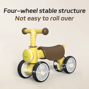 Meilleure vente vélo pour enfants Balance bébé enfant en bas âge enfants enfants bébé Balance vélo 4 roues pour 1 an garçons filles - Product Image 4