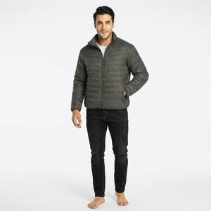 Chaqueta de Invierno Personalizada con Color, Talla y Tu Logotipo, Chaqueta Acolchada para Hombre, Chaquetas de Burbuja - Product Image 1