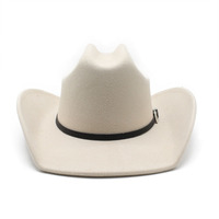 Sombrero Vaquero Estilo Occidental Europeo Americano para Viaje, 100% Poliéster, Bordado 3D, para Hombre y Mujer, Verano, Casual, Moderno