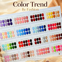 Lot de vernis à ongles en gel en gros, nouvelle tendance, ensemble de 6 couleurs, longue tenue, sans trois composants nocifs, durcissement UV/LED, coffret cadeau exclusif pour salons de manucure