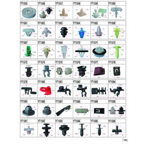 Fabrication de boucles de fixation pour l'intérieur des voitures, vis de réparation pour le plafond, fixation de la tapisserie de plafond, attaches en <span class=keywords><strong>plastique</strong></span> pour voiture, clips en <span class=keywords><strong>plastique</strong></span> - Product Image 3