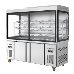 Tủ trưng bày nồi lẩu tiết kiệm năng lượng với kệ cửa được thiết kế để giảm chi phí vận hành cho thiết bị điện lạnh - Product Image 5