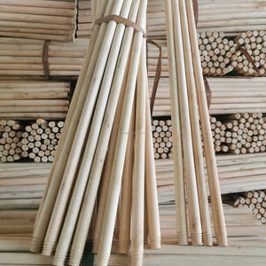 Gran oferta del mercado de Sudáfrica, mejor precio, mango de escoba de madera Natural de 120 cm, mopa de madera Natural, manijas de pala, palo de escoba - Product Image 1
