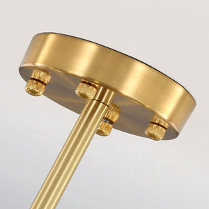 Candelabro de diseño de hoja de cristal súper brillante de nuevo estilo, luz de techo led de cristal moderna para dormitorio simple Nórdico - Product Image 5