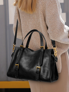 New Fashion Designer Crossbody Bags High Quality Genuine <b>Leather</b> Shoulder Messenger Bag Casual Totes Women Handbags and <b>Purses</b> - Product Image 2