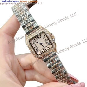 Montre à quartz de luxe pour femme avec bracelet en acier, style professionnel, étanche, cadran carré simple, mode étudiante, aiguille lumineuse - Product Image 2