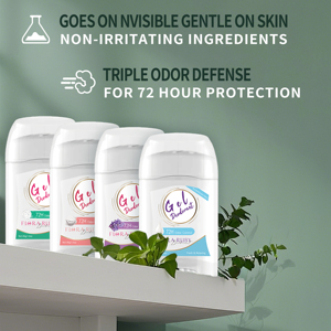 Desodorante en Gel Refrescante al por Mayor con Triple Protección contra el Mal Olor por 72 Horas, Desodorante en Gel para Mujer con Ingredientes Naturales - Product Image 3