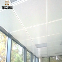Plafond suspendu, panneaux de décoration de plafond, dalles de plafond, panneaux de plafond en aluminium, faux plafond