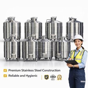 ถังหมักไวน์ เครื่องดื่ม ไซเดอร์ น้ำส้มสายชูแอปเปิ้ล รุ่น Ace 2000L 3000L 5000L 10000L สำหรับขาย - Product Image 2