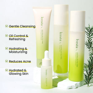 Icesea Australian Tea Tree Anti-Aging Herbal Face Acne Solution Set - Kit de soin de la peau quotidien pour réduire le sébum pour les femmes adultes, tous types de peau - Product Image 4
