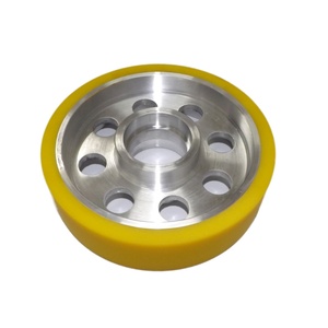 Metering <b>Wheel</b> for Extruder Cable Metering <b>Wheel</b> <b>Plastic</b>-Coated Guide <b>Wheel</b> - Product Image 1