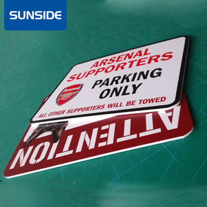 Yasak işareti plastik baskı su geçirmez reklam için PVC köpük panel işareti - Product Image 3