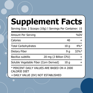 Lower MOQ Probiotics Fiber <b>Supplement</b> Powder for Adults Digestive Health Gluten Free Daily Biogenic Fibers Powder - Product Image 2