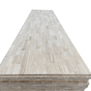 Elegante Tablero Laminado de Madera de Caucho con Juntas Dentadas, Grado B, Color Uniforme, Superficie Lijada 240/320, Tamaño 1220x2440mm, Pegamento F4 Star - Product Image 1