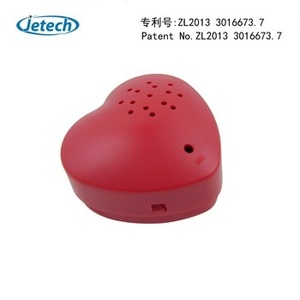 Peluş Oyuncaklar İçin Kalp Şeklinde Programlanabilir Ses Kaydedici, Sıkmayla Aktive Edilen Ses Modülü, Düğme Kontrolü ile - Product Image 4