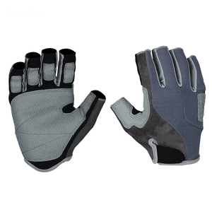 Guantes de Escalada Personalizados de Medio Dedo para Hombre y Mujer, Guantes Transpirables Antideslizantes para Exteriores, para <span class=keywords><strong>Vela</strong></span>, Navegación en Bote, Rappel, Uso OEM - Product Image 3