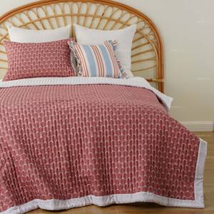 Juego de Ropa de Cama de Microfibra Cepillada con Estampado Reversible de Doble Cara, con Fundas de Almohada, Edredón y Cubrecama - Product Image 5